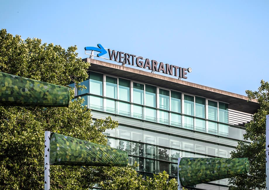 Firmengebäude von WERTGARANTIE