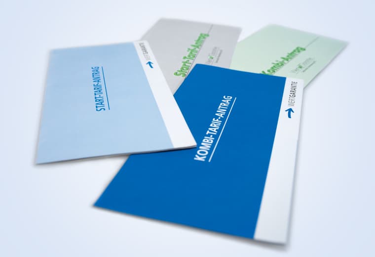 1993: Neue Farbgebung - wir machen blau