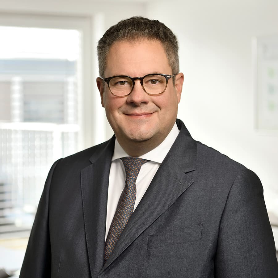 Portraitbild des Vorstandsvorsitzenden Patrick Doering