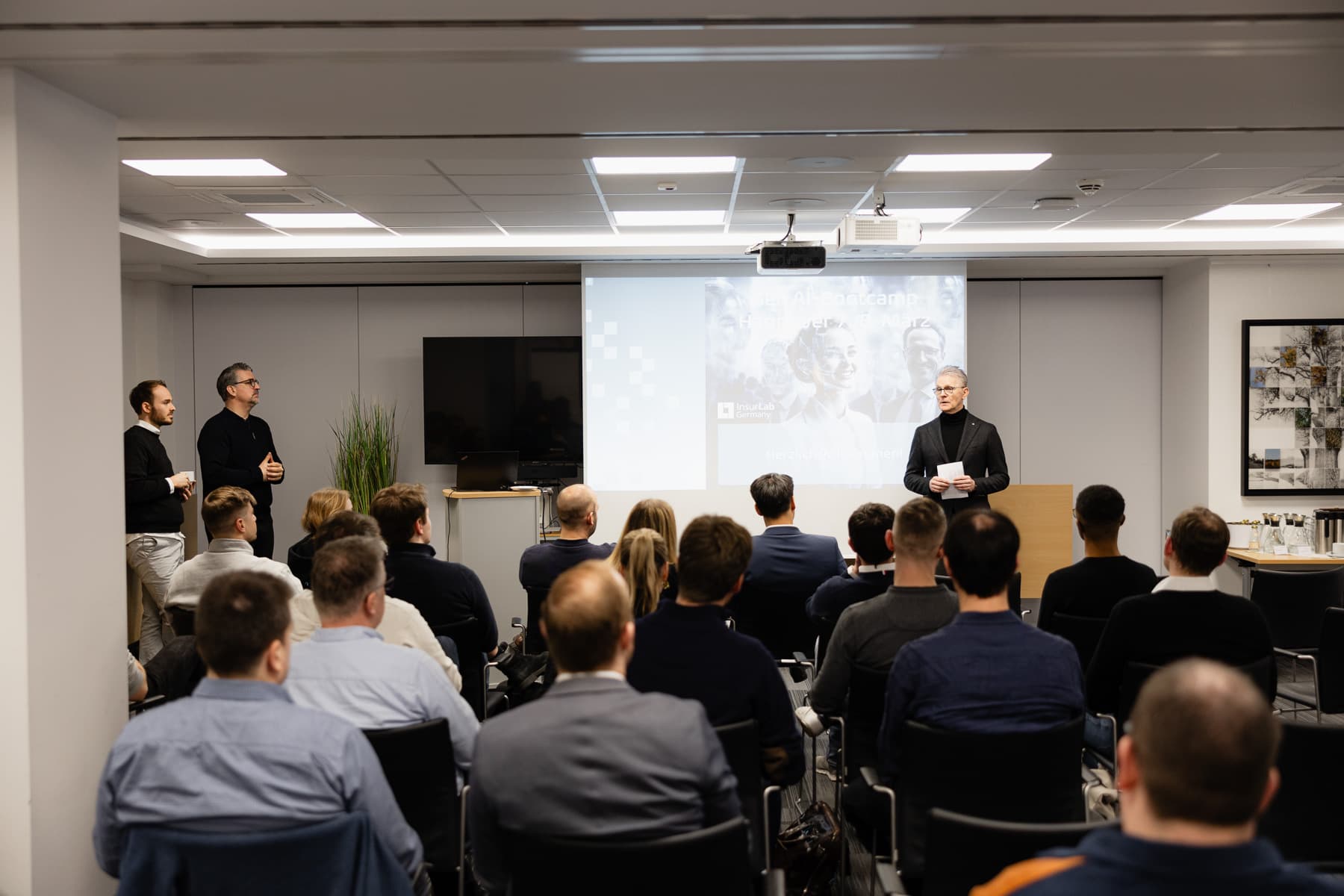 KI-Workshop InsurLab Tagungszentrum