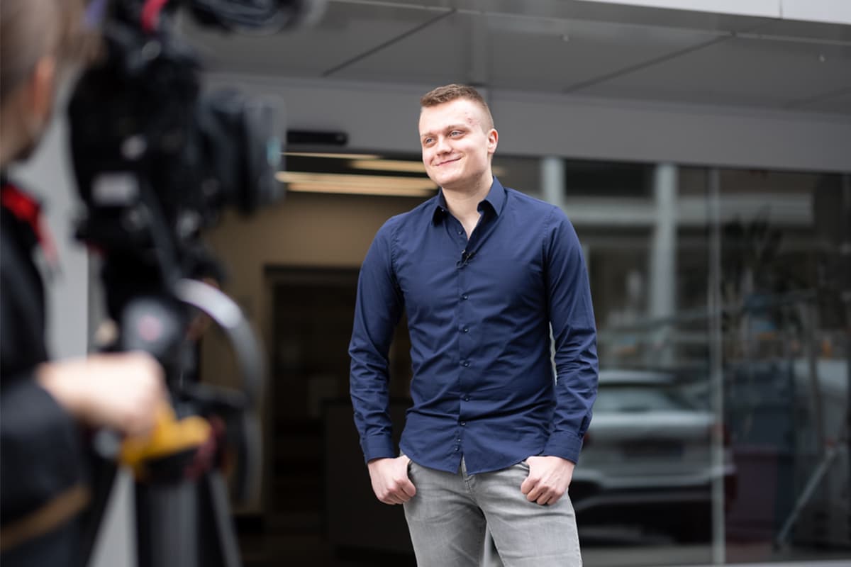 Leon Gregel, ehemaliger Auszubildender bei der WERTGARANTIE Group