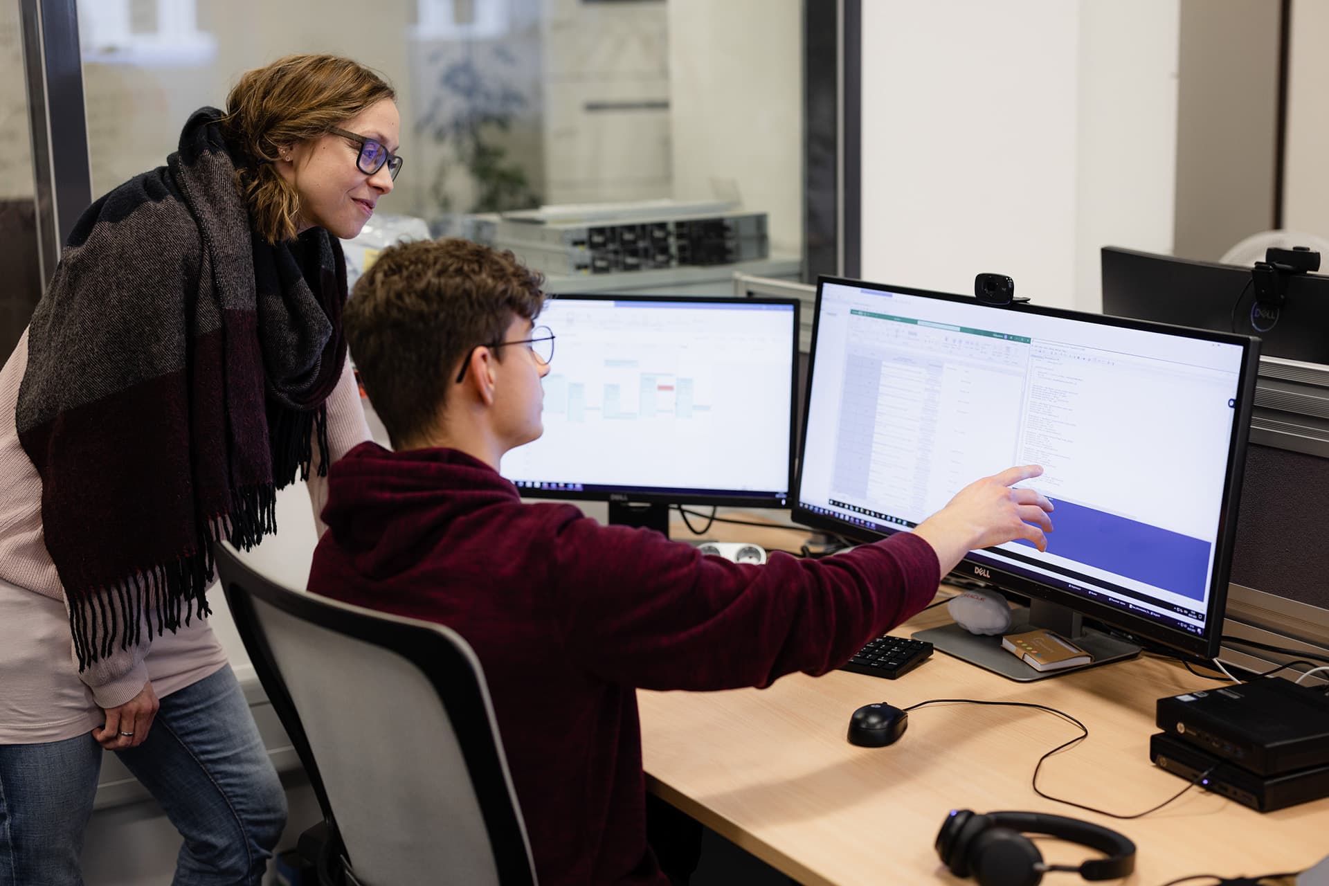 Daniel Oppermann erzählt seine Projekte.