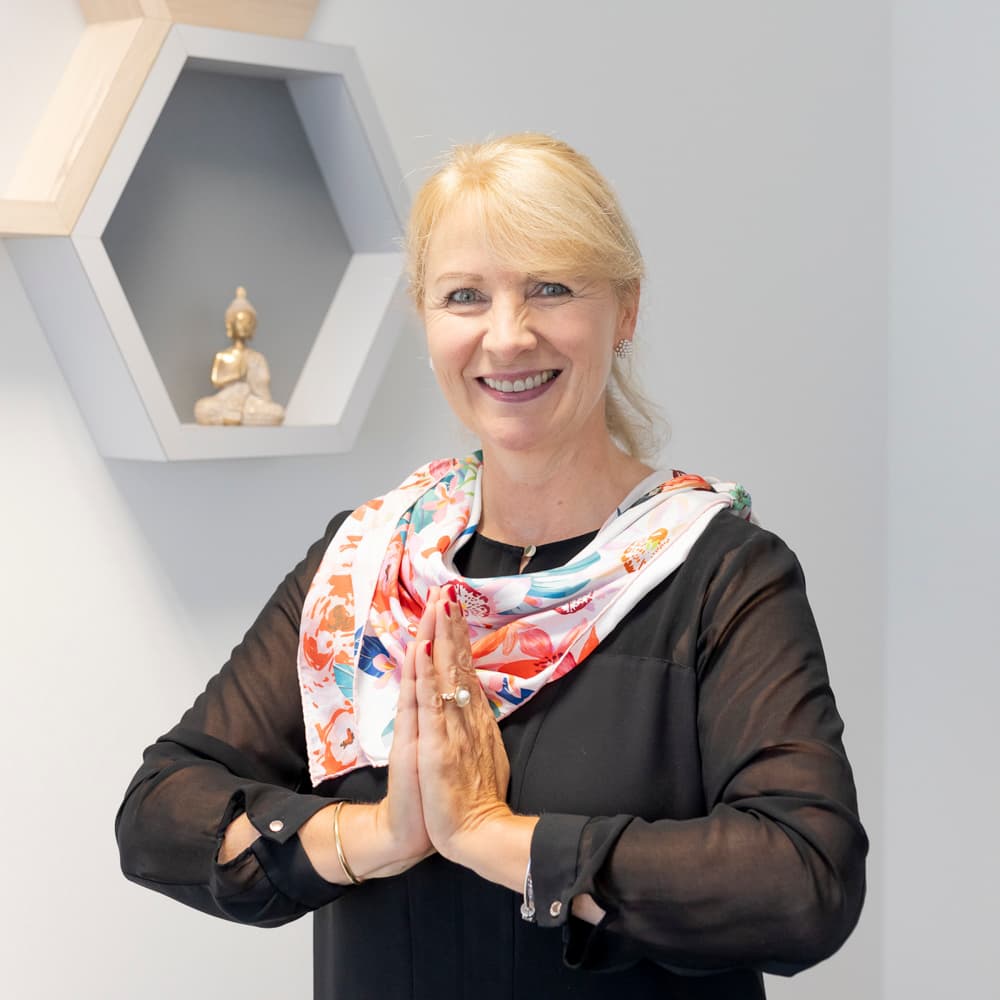 Kerstins Lieblingssport: Yoga.