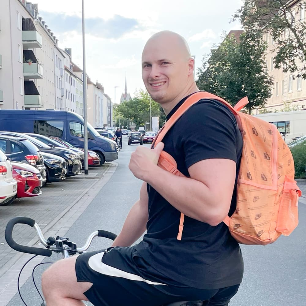 Philip nutzt Hansefit fürs Kickboxen.