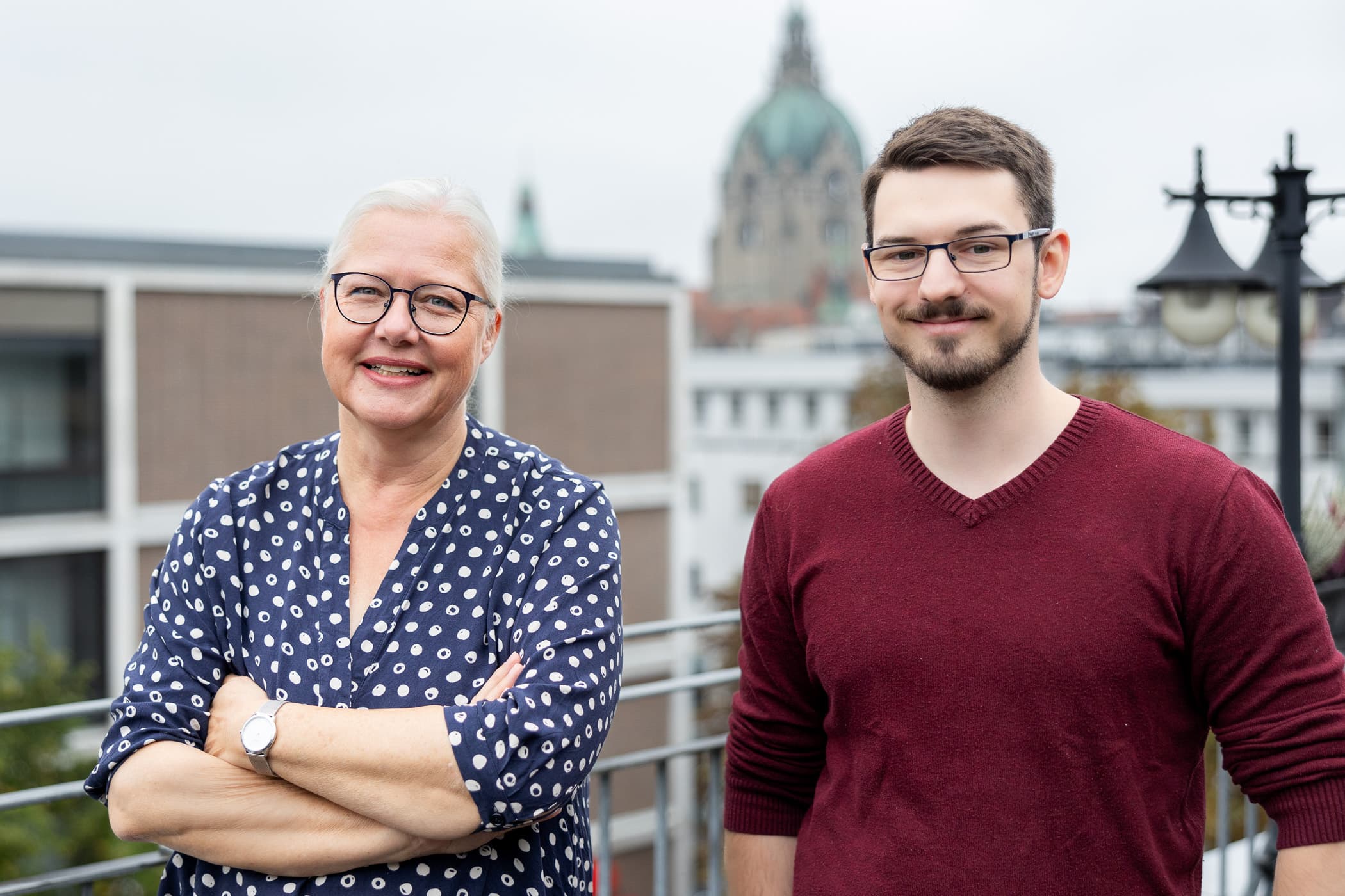 Ulrike Braungardt und Lukas Wenzel